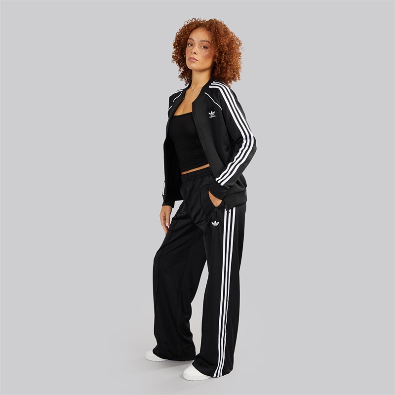 adidas Originals Womens Adicolor Classic Firebird Loose Fit Track Pants Black