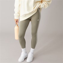 adidas Originals Womens Adicolor 3-Stripes Leggings Clay/Off White