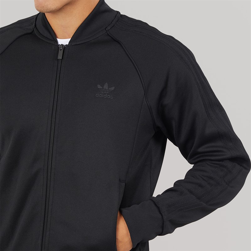 adidas Originals Mens Adicolor Classics Superstar Track Top Black/Black
