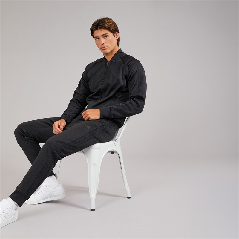 adidas Originals Mens Adicolor Classics Superstar Track Top Black/Black