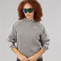 adidas Originals Womens Washed Boyfriend Fit Hoodie Grey Three