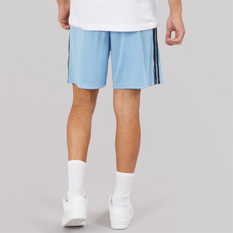 adidas Originals Mens Adicolor Teamgeist Shorts Ash Blue/Black