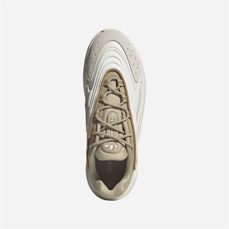 adidas Originals Mens Ozelia Trainers Off White/Cream White/Savanna