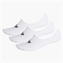 adidas Originals Low Cut Three Pack No Show Socks White