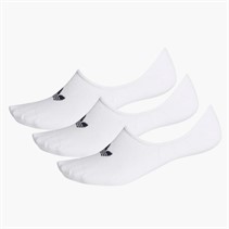 adidas Originals Low Cut Three Pack No Show Socks White
