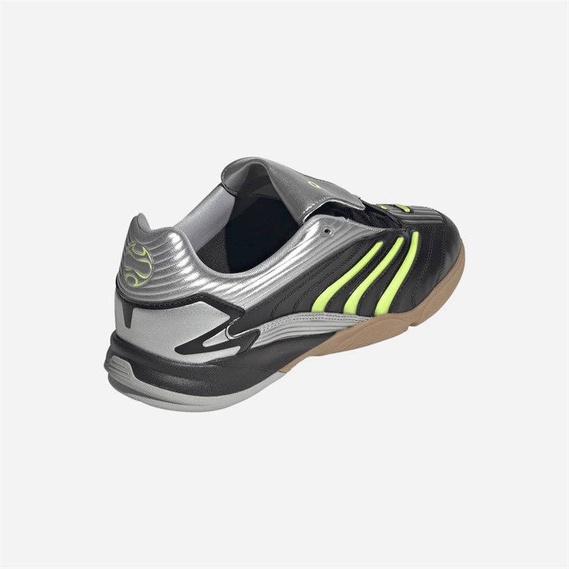 adidas Originals Predator Sala Trainers Core Black/Signal Green/Silver Metallic