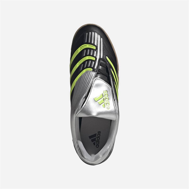 adidas Originals Predator Sala Trainers Core Black/Signal Green/Silver Metallic