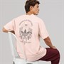 adidas Originals Mens Street Band Back Graphic T-Shirt Putty Mauve
