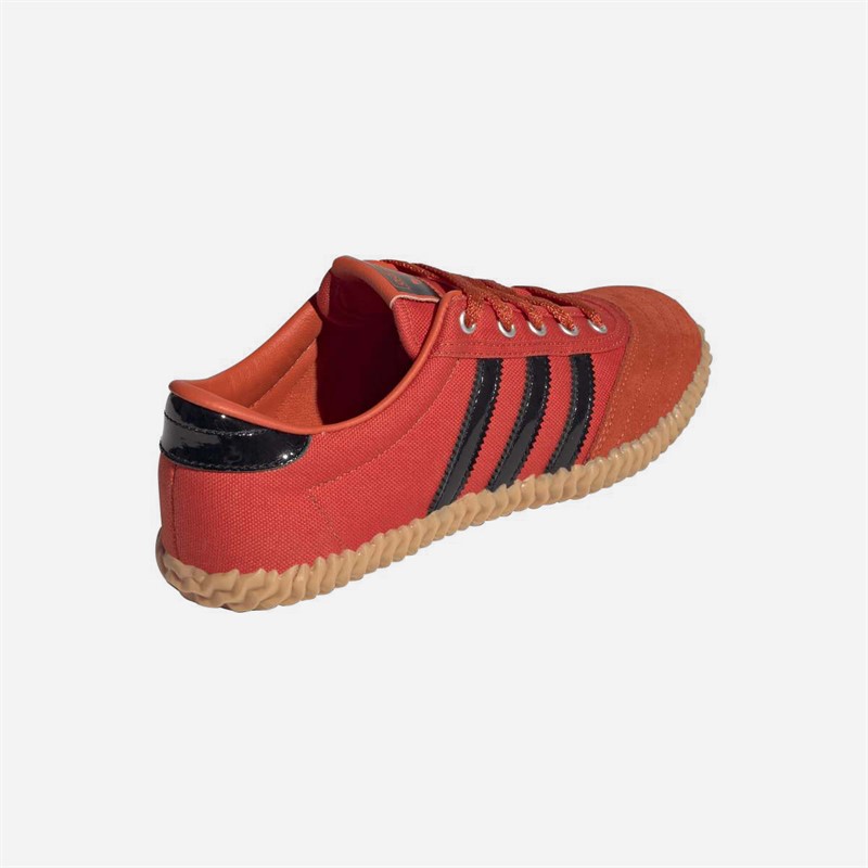 adidas Originals Womens Volley Plimsole Trainers Collegiate Orange/Core Black/Gum