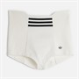adidas Originals Womens Stripes Boyshorts White