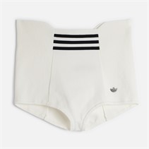 adidas Originals Womens Stripes Boyshorts White