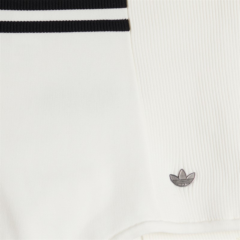 adidas Originals Womens Stripes Boyshorts White