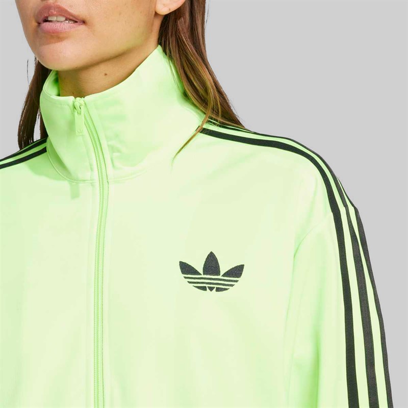 adidas Originals Dame Adicolor Klassisk Firebird Løstsiddende Træningsjakke Signal Green/Sort