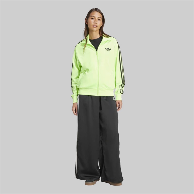 adidas Originals Dame Adicolor Klassisk Firebird Løstsiddende Træningsjakke Signal Green/Sort