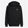 adidas Originals Junior Trefoil Løs Pasform Fuld Zip Hættetrøje Sort