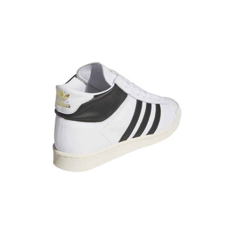 adidas Originals Mens Jabbar High Trainers Cloud White/Core Black/Off White
