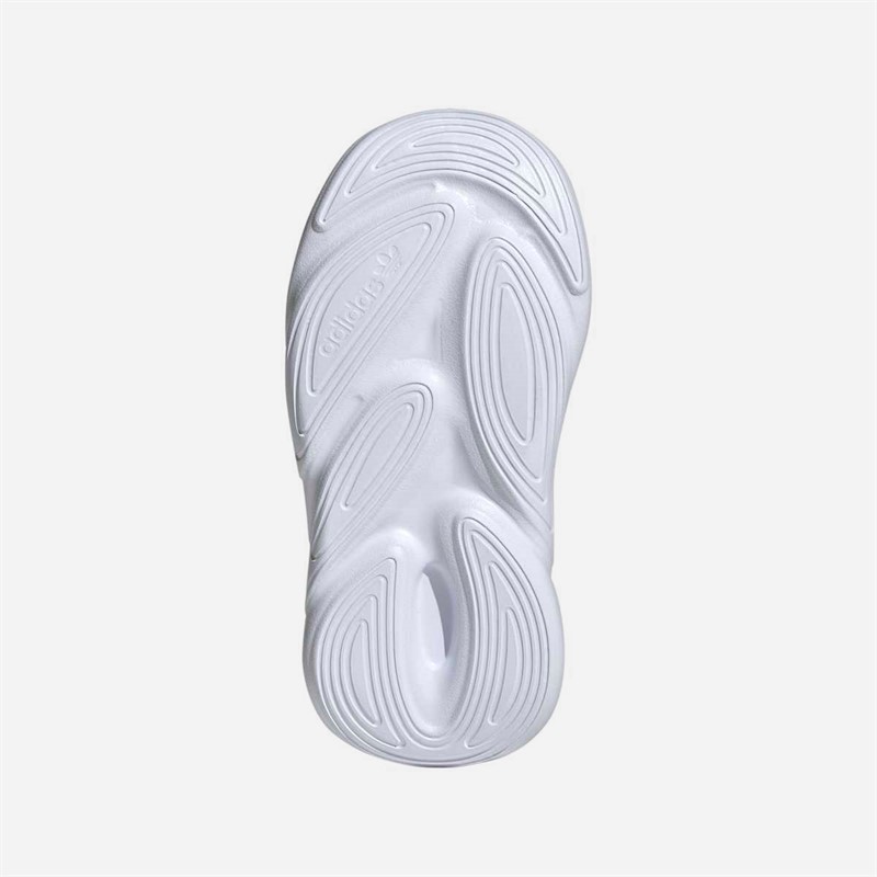 adidas Originals Baby Ozelia Elastisk Snørebånd Træningssko Silver Pebble/Focus Olive/Cloud White