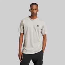 adidas Originals Herre Trefoil Essentials T-shirt Medium Grey Heather