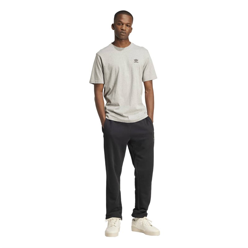 adidas Originals Herre Trefoil Essentials T-shirt Medium Grey Heather