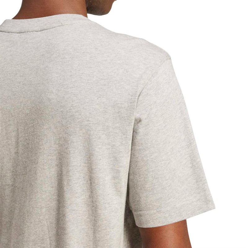 adidas Originals Herre Trefoil Essentials T-shirt Medium Grey Heather
