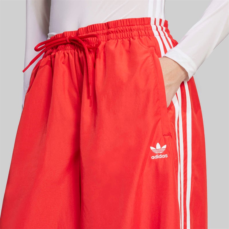adidas Originals Damen Adicolor Firebird Oversized Trainingshose Better Scarlet