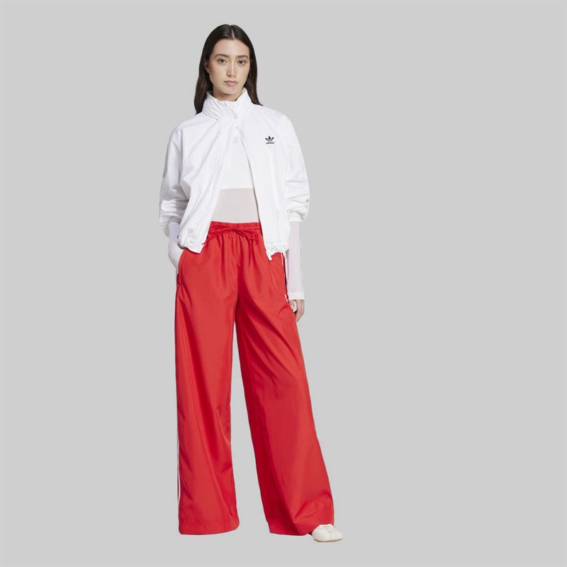 adidas Originals Damen Adicolor Firebird Oversized Trainingshose Better Scarlet