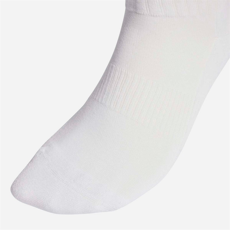 adidas Originals 3 Stripes Football Knee Socks White/Black