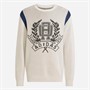 adidas Originals Herren College Grafik Strickpullover Wonder Alumina