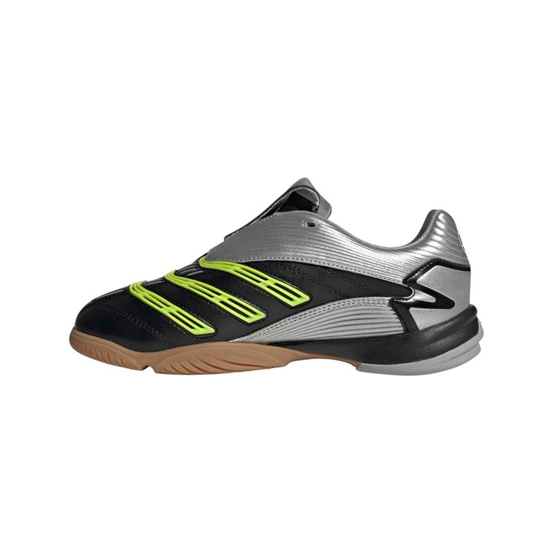 adidas Originals Junior Predator Sala Træningssko Core Black/Signal Green/Silver Metallic