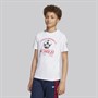 adidas Originals Junior Drenge grafisk t shirt Hvid
