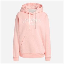 adidas Originals Damen Grafik Locker sitzender Hoodie Sem Pink Spark Mel