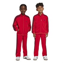 adidas Originals Børne Trefoil Firebird Tracksuit Better Scarlet/Sort
