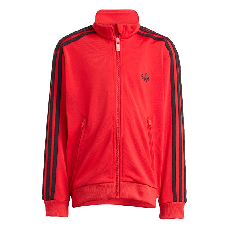 adidas Originals Børne Trefoil Firebird Tracksuit Better Scarlet/Sort