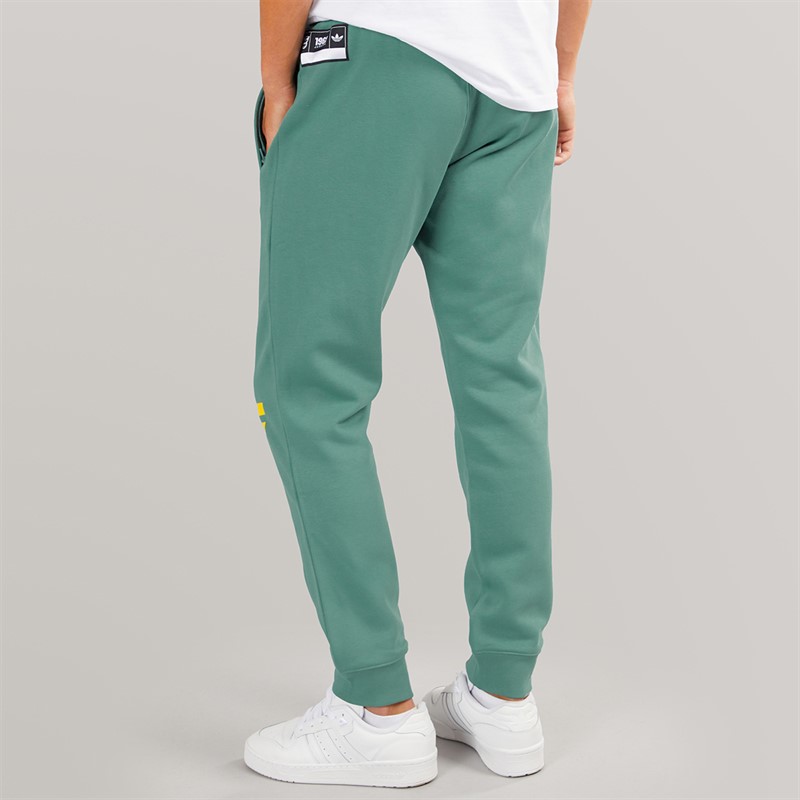 adidas Originals Mens JFF Jamaica VRCT Track Pants Tech Emerald