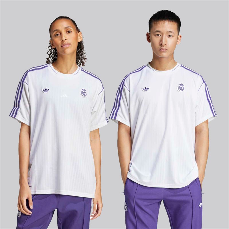 adidas Originals RMCF Real Madrid Icon Jersey White