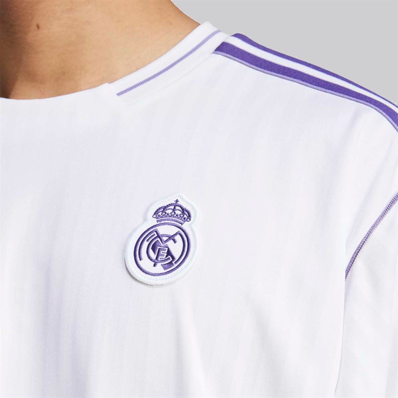 adidas Originals RMCF Real Madrid Icon Jersey White