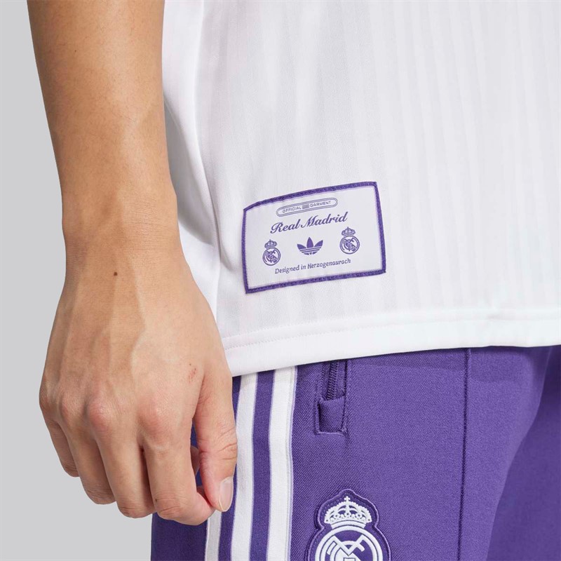 adidas Originals RMCF Real Madrid Icon Jersey White