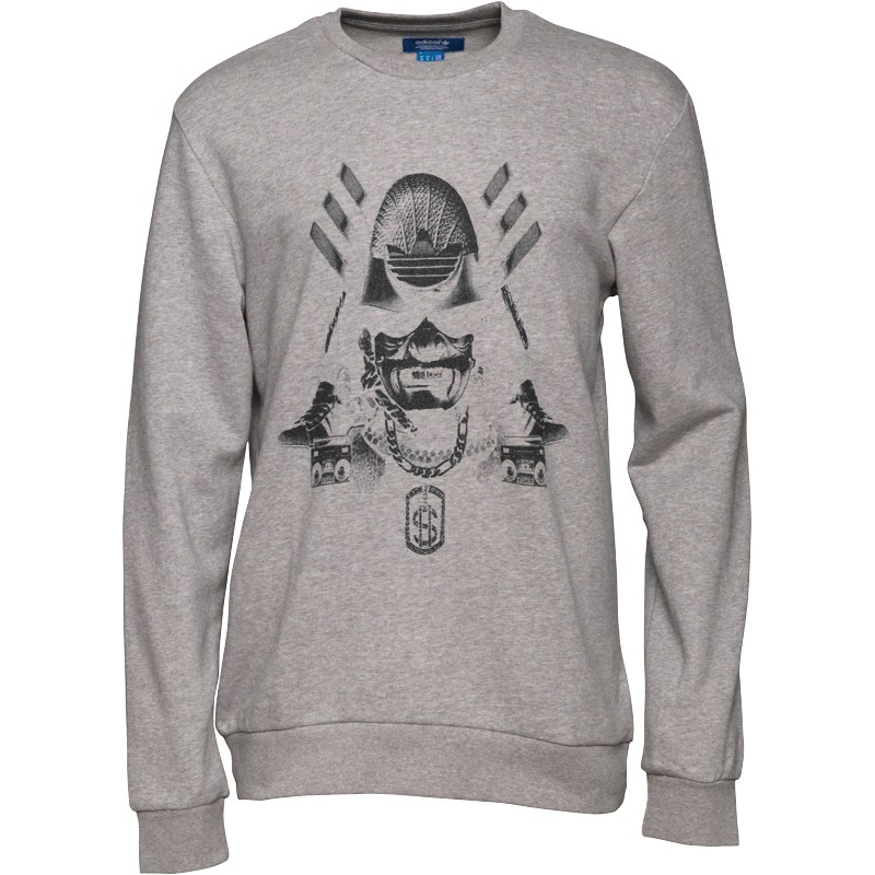 adidas sst crew sweater