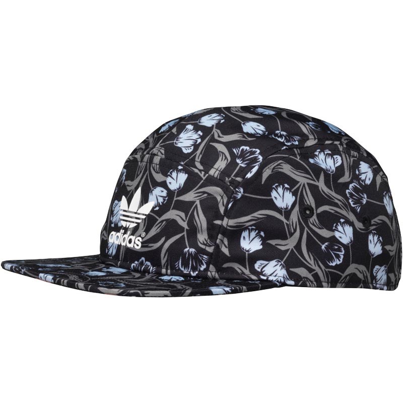 adidas originals mens running 5 panel strapback cap black adidas originals mens running 5 panel strapback cap black