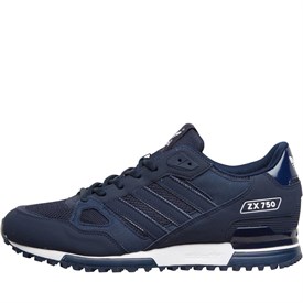 originals mens zx 750 trainers collegiate navy/collegiate navy/white