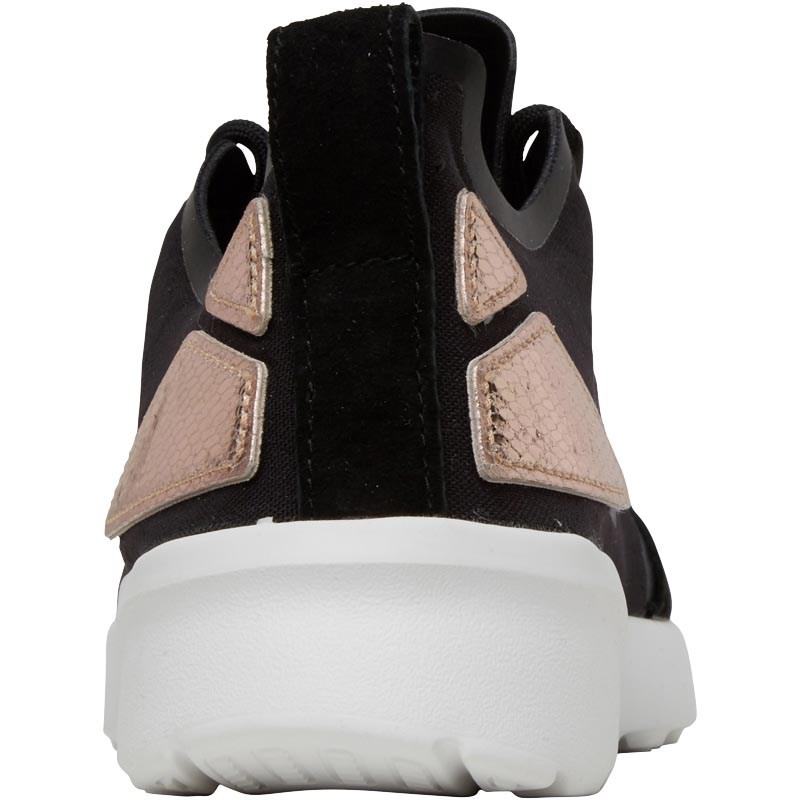 womens black adidas flux trainers