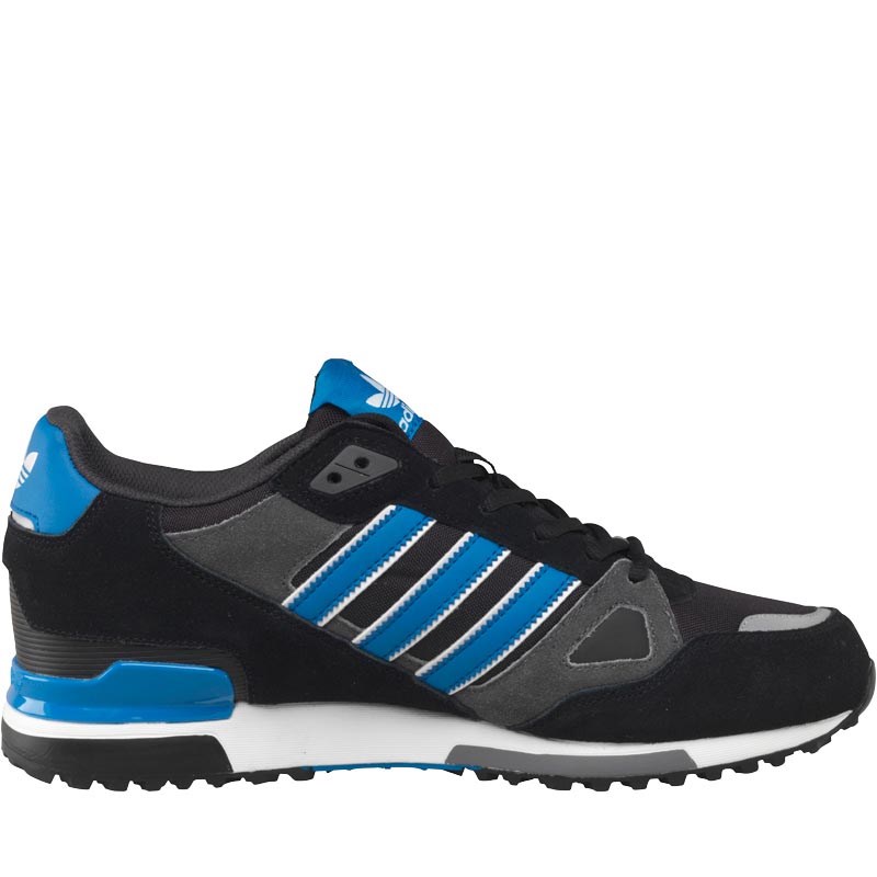 Buy adidas Originals Mens ZX 750 Trainers Black/Bluebird/White