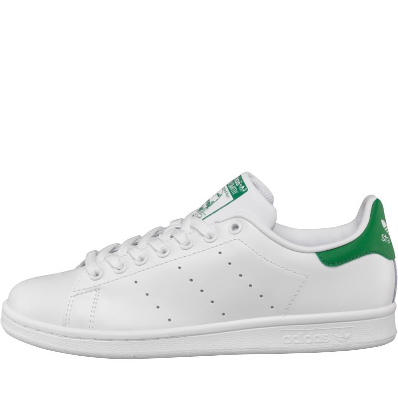 Buy adidas Originals Mens Stan Smith Trainers White/Green