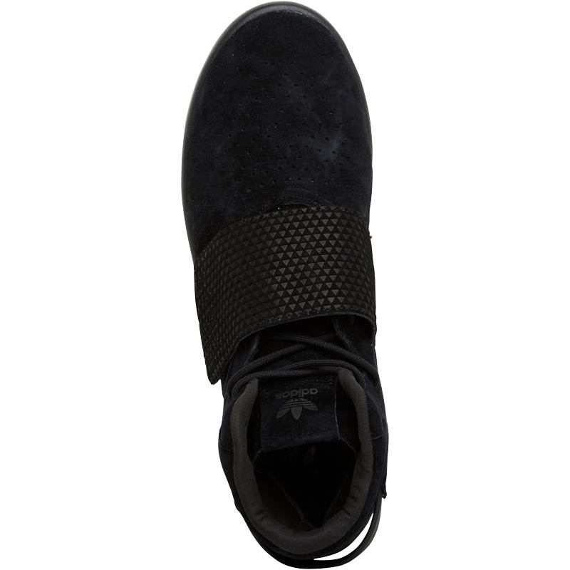 Buy adidas Originals Mens Tubular Invader Strap Trainers Black