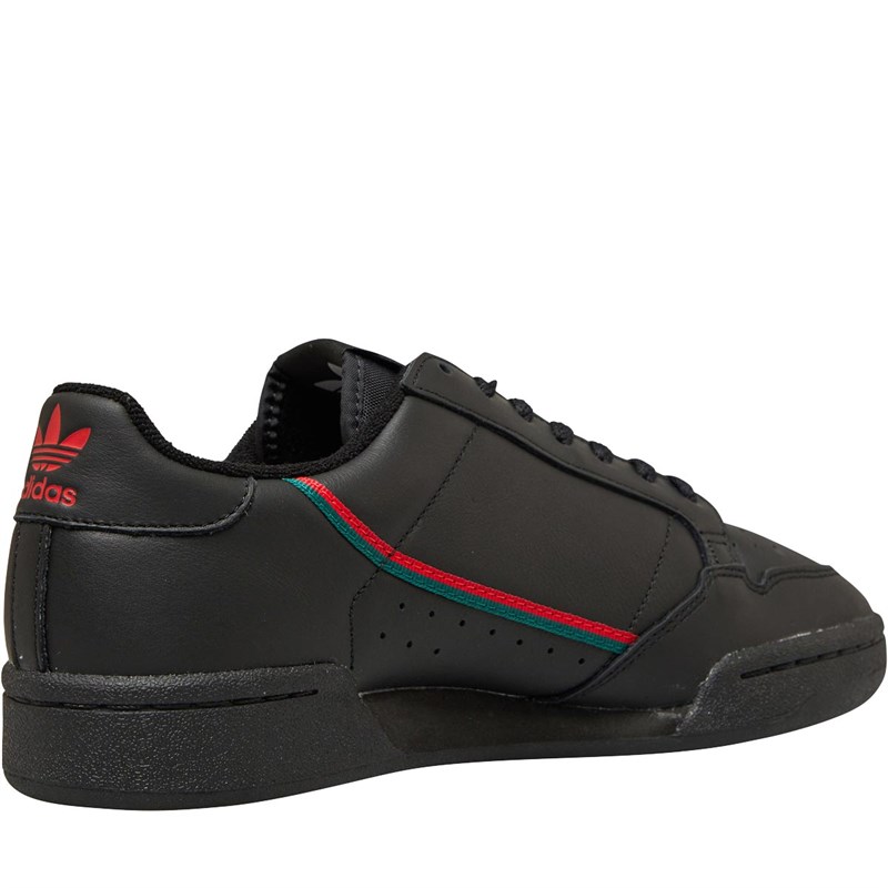 adidas continental 80 black green red