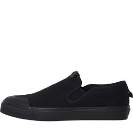 Adidas nizza store slip on black