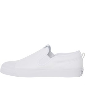 Buy adidas Originals Mens Nizza Slip On Trainers Footwear White Footwear White Footwear White