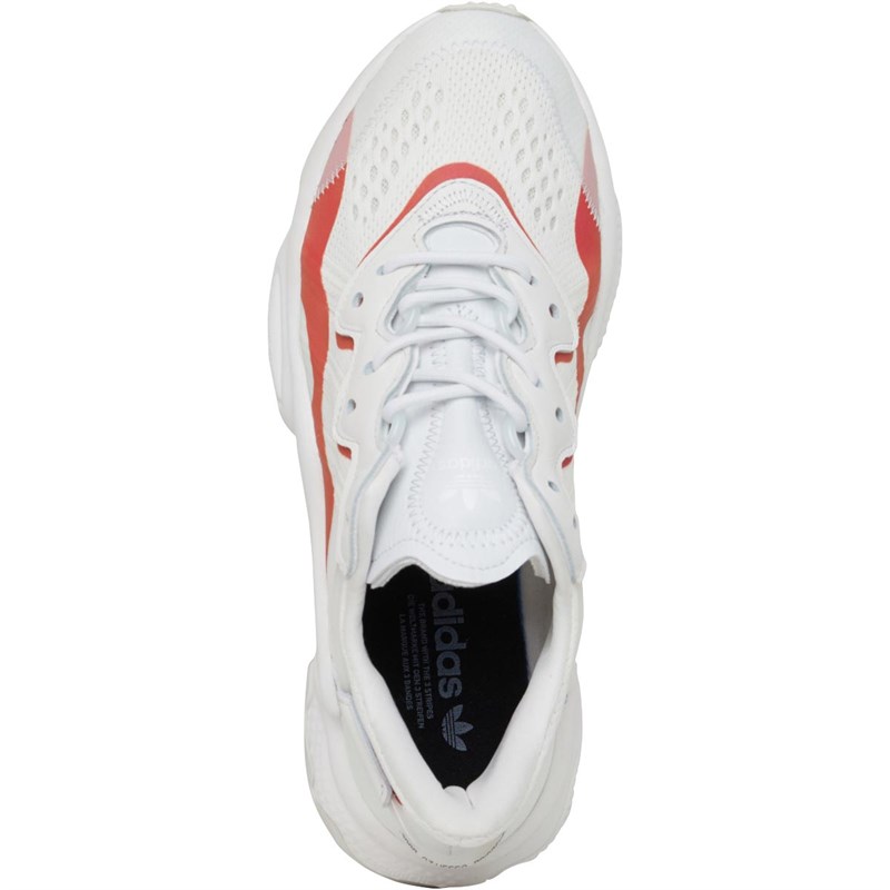 ozweego trainers crystal white off white