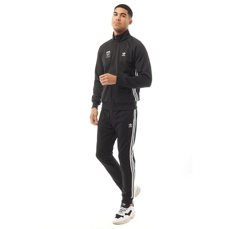 superstar 3 stripes track pants