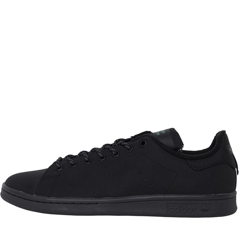 adidas originals mens stan smith trainers black
